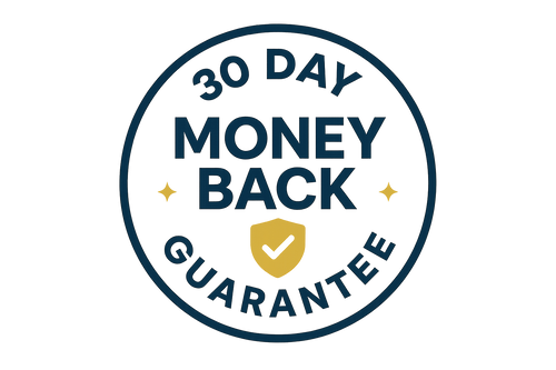 30 Day money back guarantee logo
